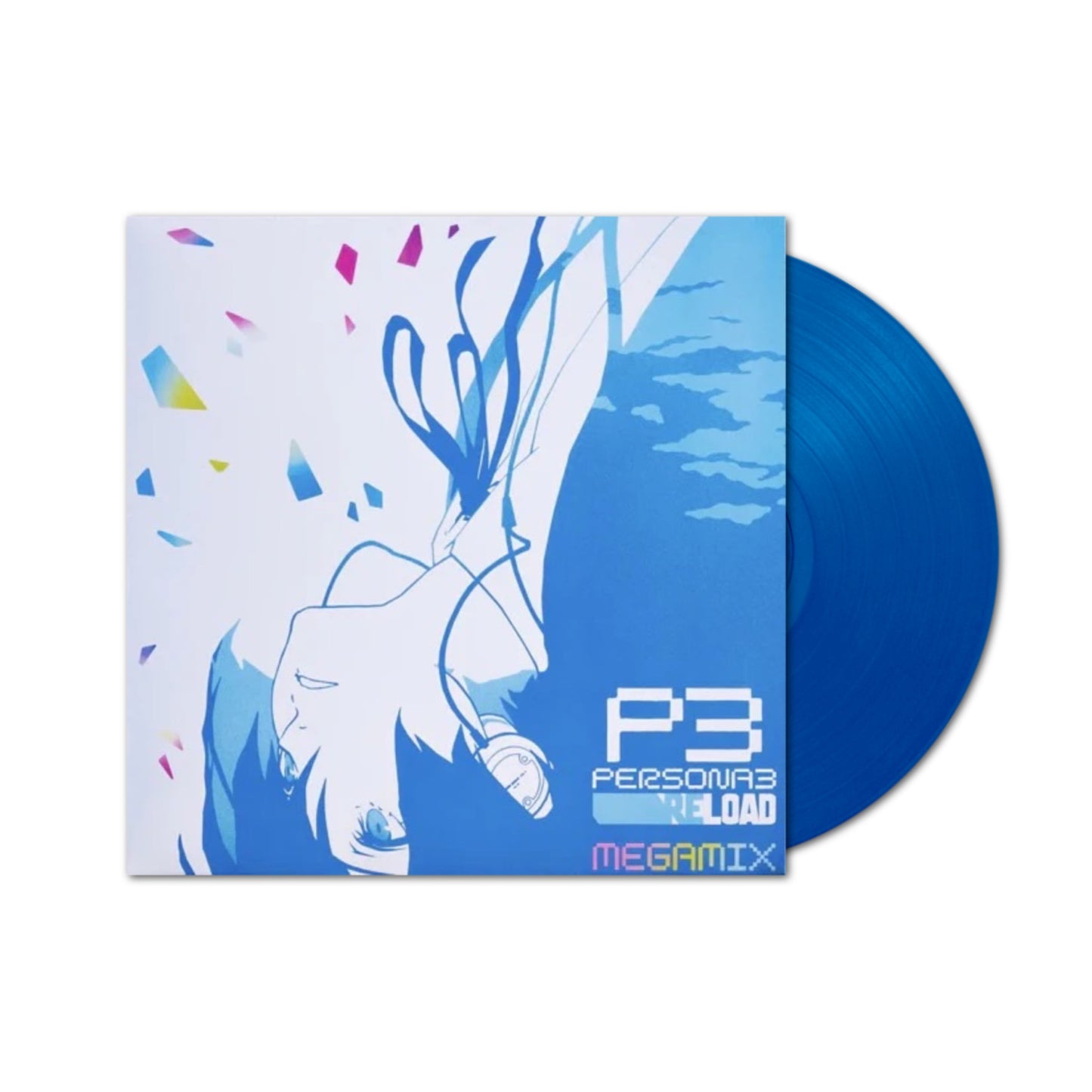 ATLUS SOUND TEAM Persona 3 Reload Megamix Soundtrack LP (Blue Vinyl)