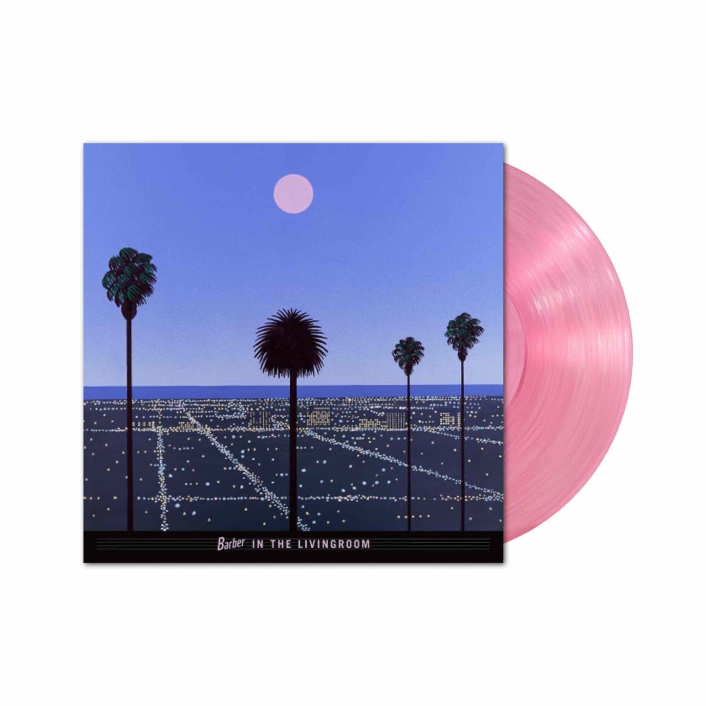 BARBER IN THE LIVINGROOM Moon & Palms LP (Pink Vinyl)