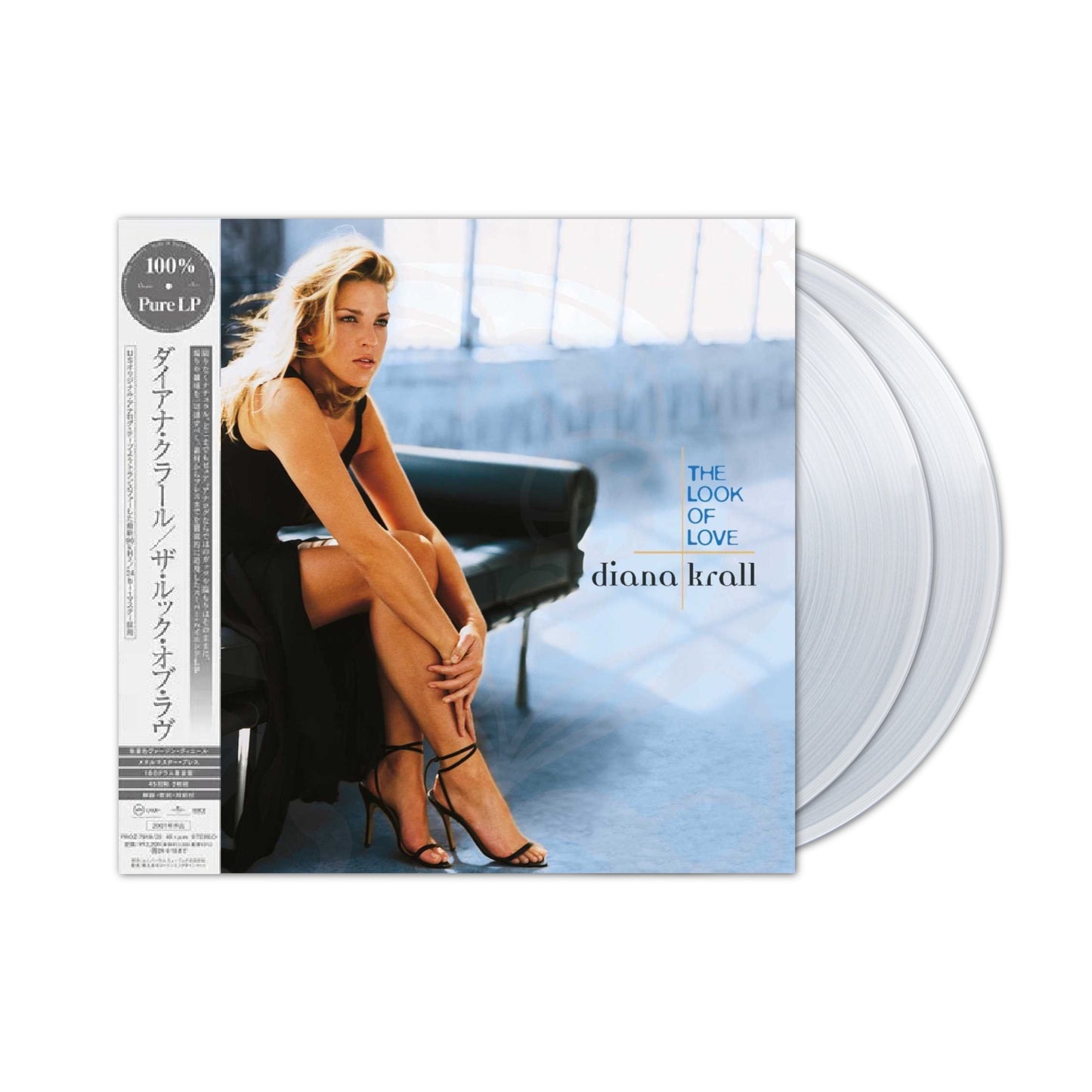 Diana Krall - The Look of love 2xLP (100% Pure LP, 45RPM, Clear Vinyl)
