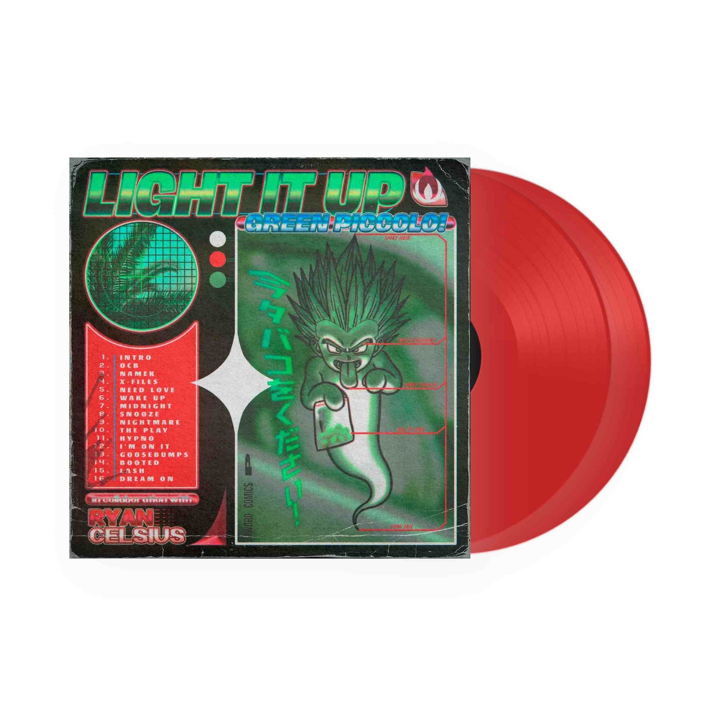 Green Piccolo – Light It Up 2xLP (rotes Vinyl)