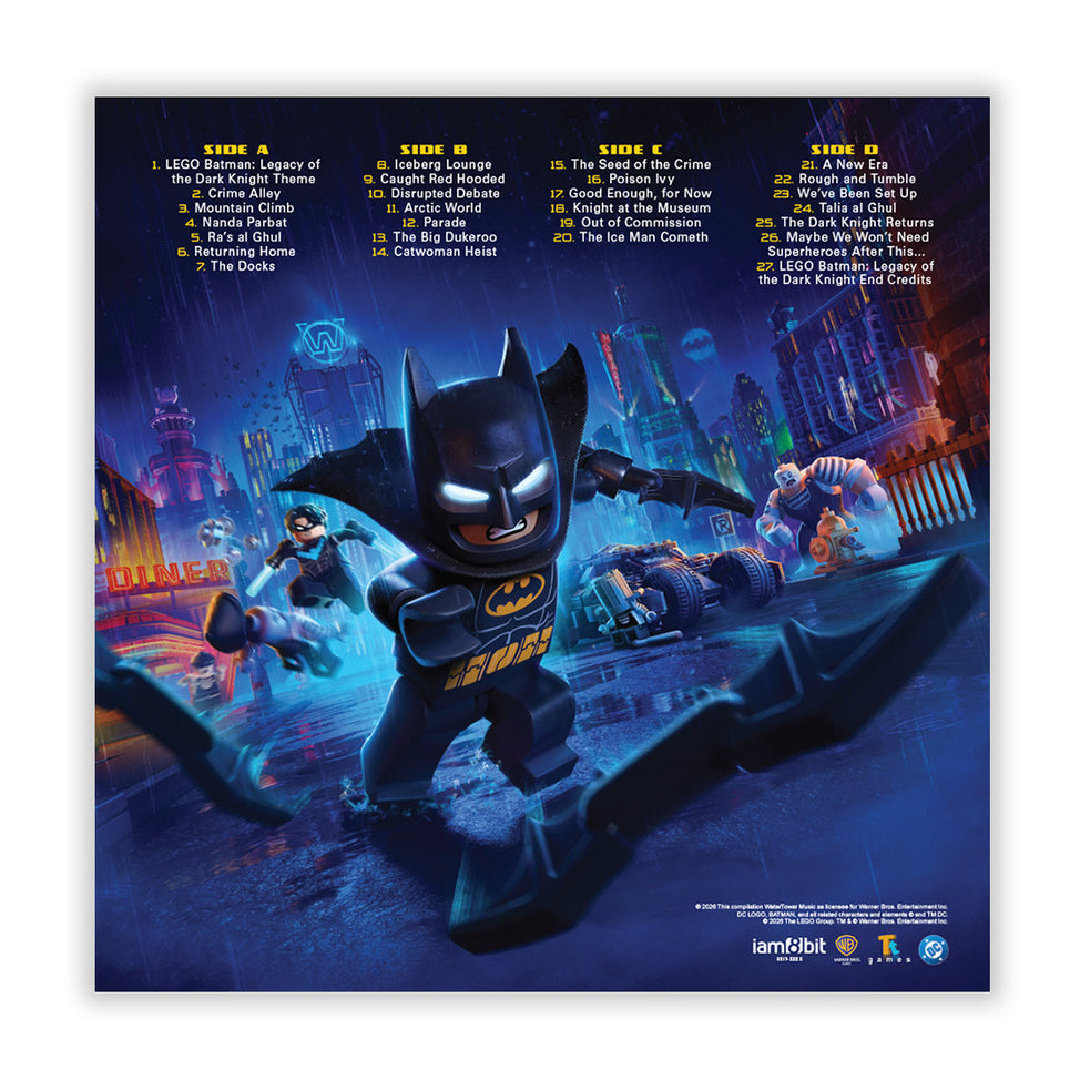LEGO Batman: Legacy Of The Dark Knight 2xLP (Black Vinyl)