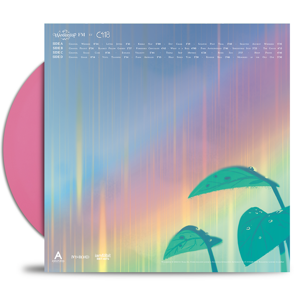 C418 - Wanderstop FM 2xLP (Pink Seed Vinyl)