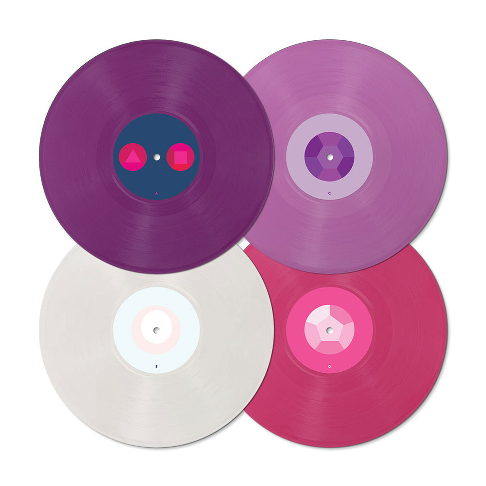 aivi & surasshu – Steven Universe: Season 1 (Original Television Score) 4x 10" (Shades of Quartz Vinyl)