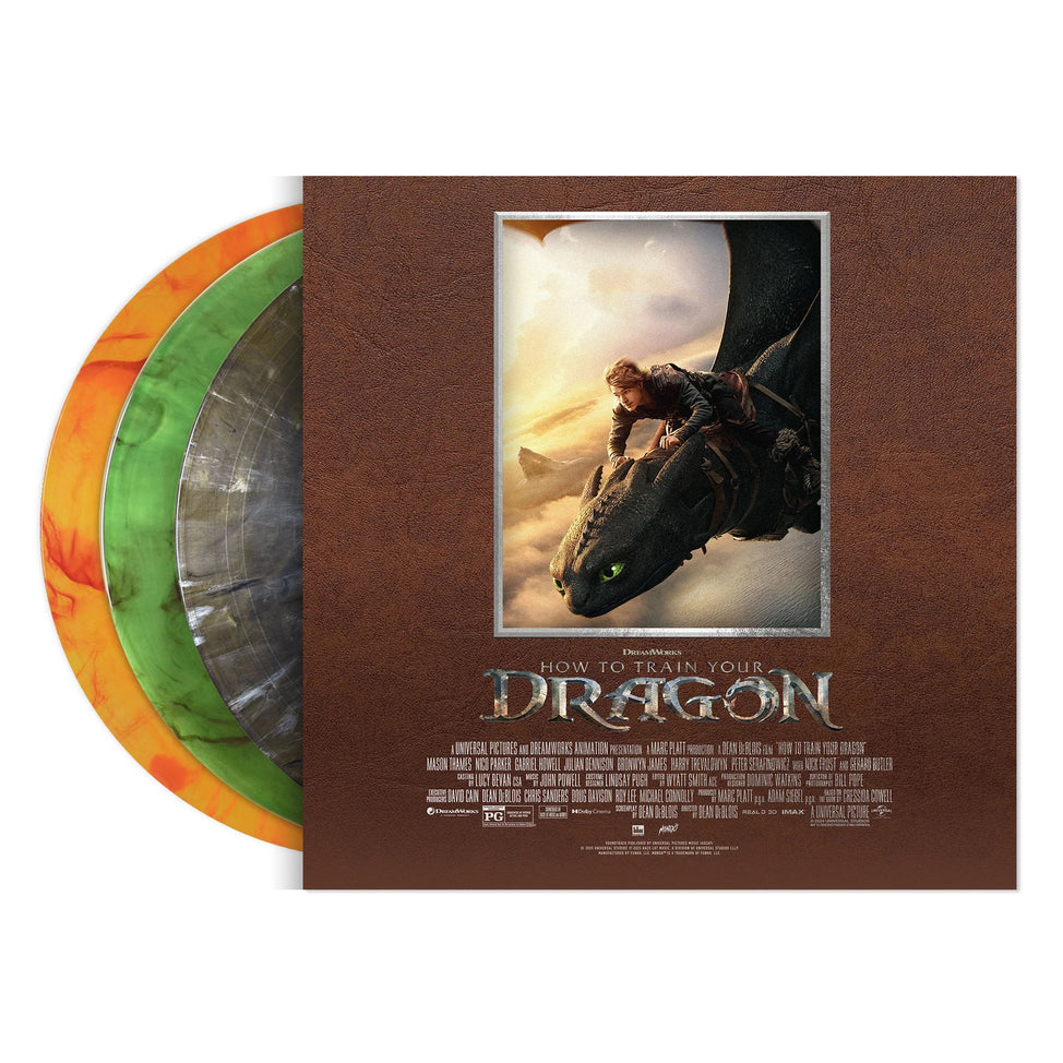 John Powell - How To Train Your Dragon (Original Motion Picture Soundtrack) 3xLP (Night Fury Color Vinyl)