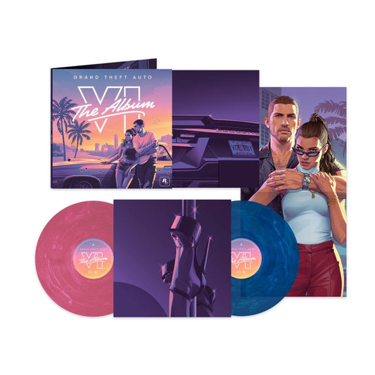 Grand Theft Auto VI: The Album 2xLP (Pink Blue Marble Vinyl - Indie Exclusive)
