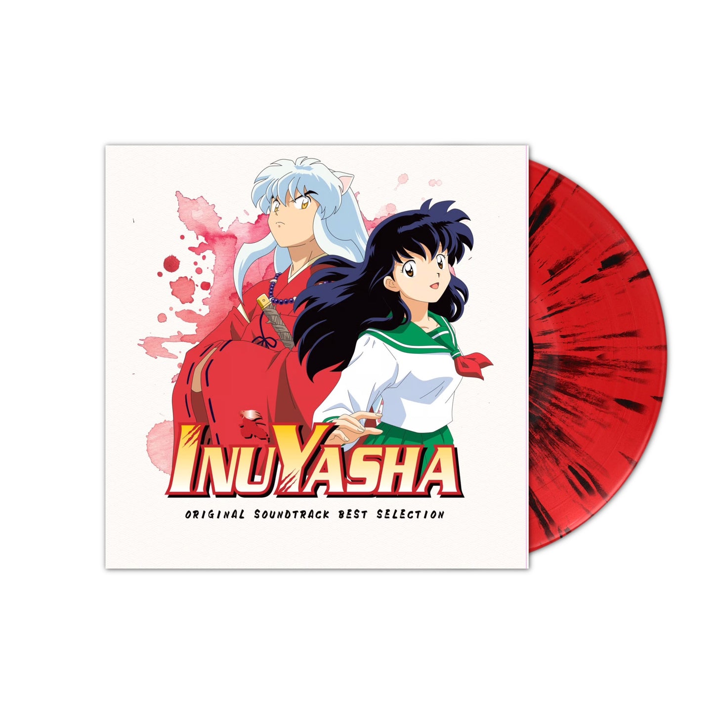 InuYasha Original Soundtrack (Best Selection) LP (Red Splatter Vinyl)