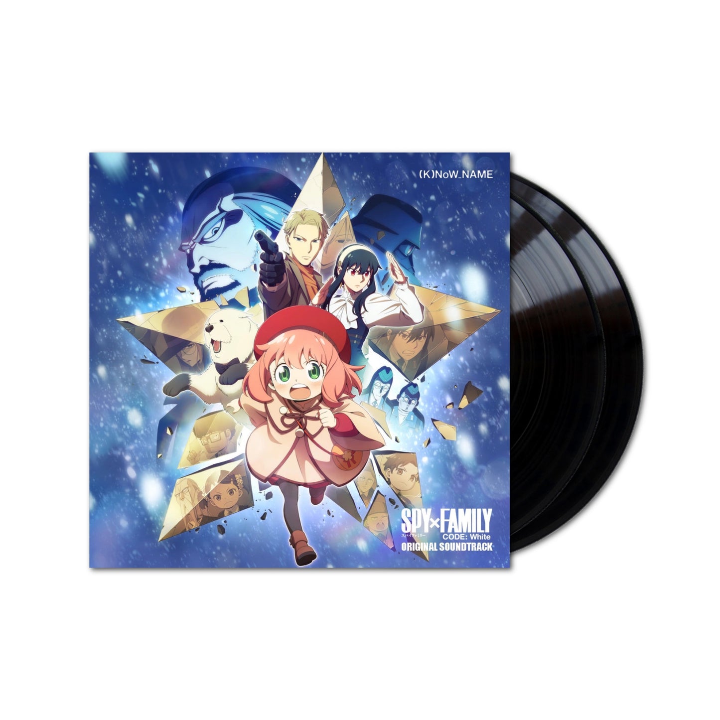 (K)NOW_NAME Spy x Family CODE WHITE 2xLP (Schwarzes Vinyl)
