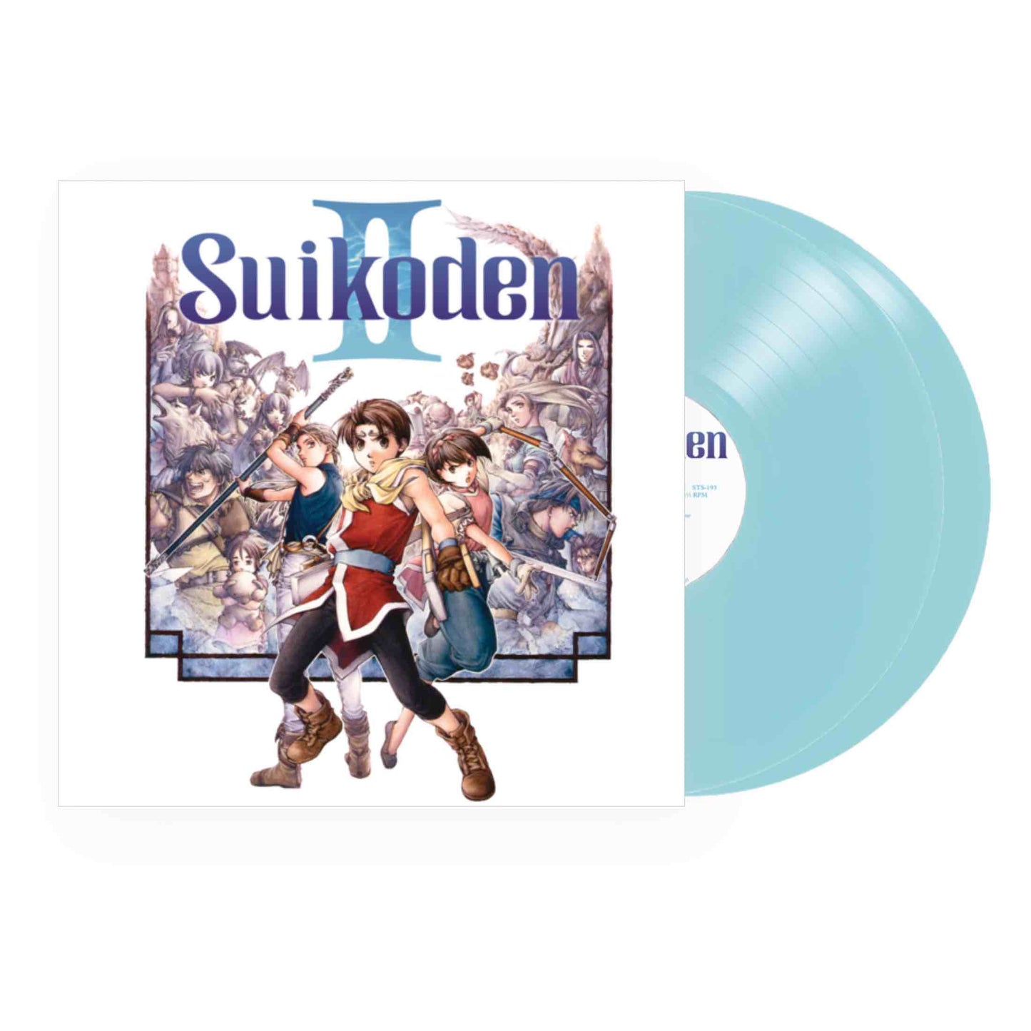 Konami Kukeiha Club - Suikoden II (Original Video Game Soundtrack) 2xLP (Light Blue Vinyl)
