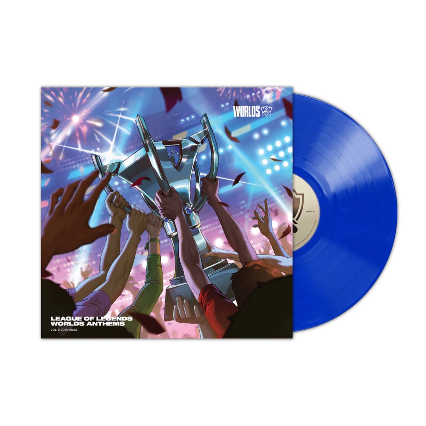 League of Legends Worlds Anthems LP (Blue Vinyl)