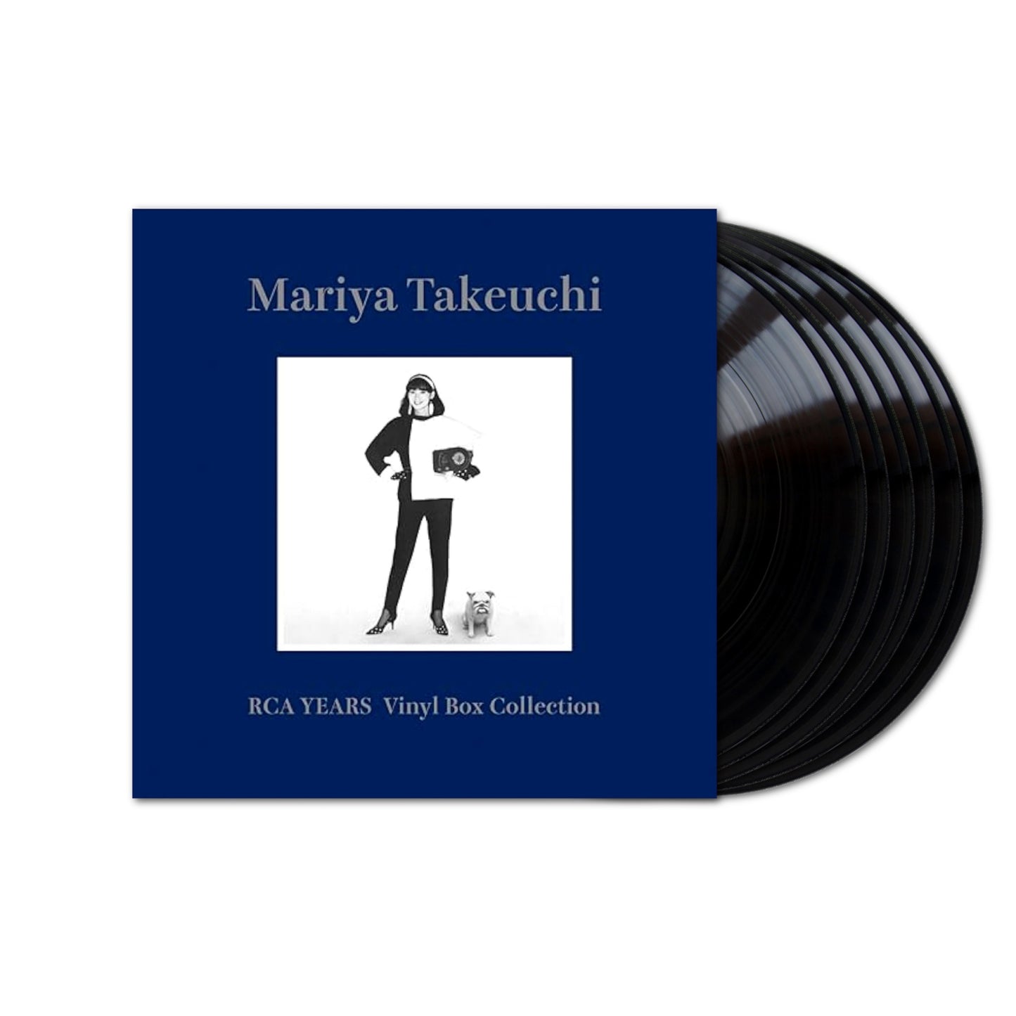 Mariya Takeuchi RCA YEARS Vinyl Box Collection 6xLP (Black Vinyl Boxset)