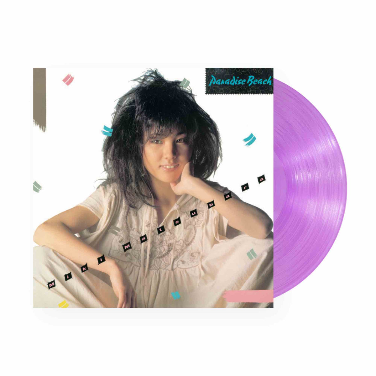 Miki Matsubara - Paradise Beach LP (Clear Purple Vinyl) – Plastic