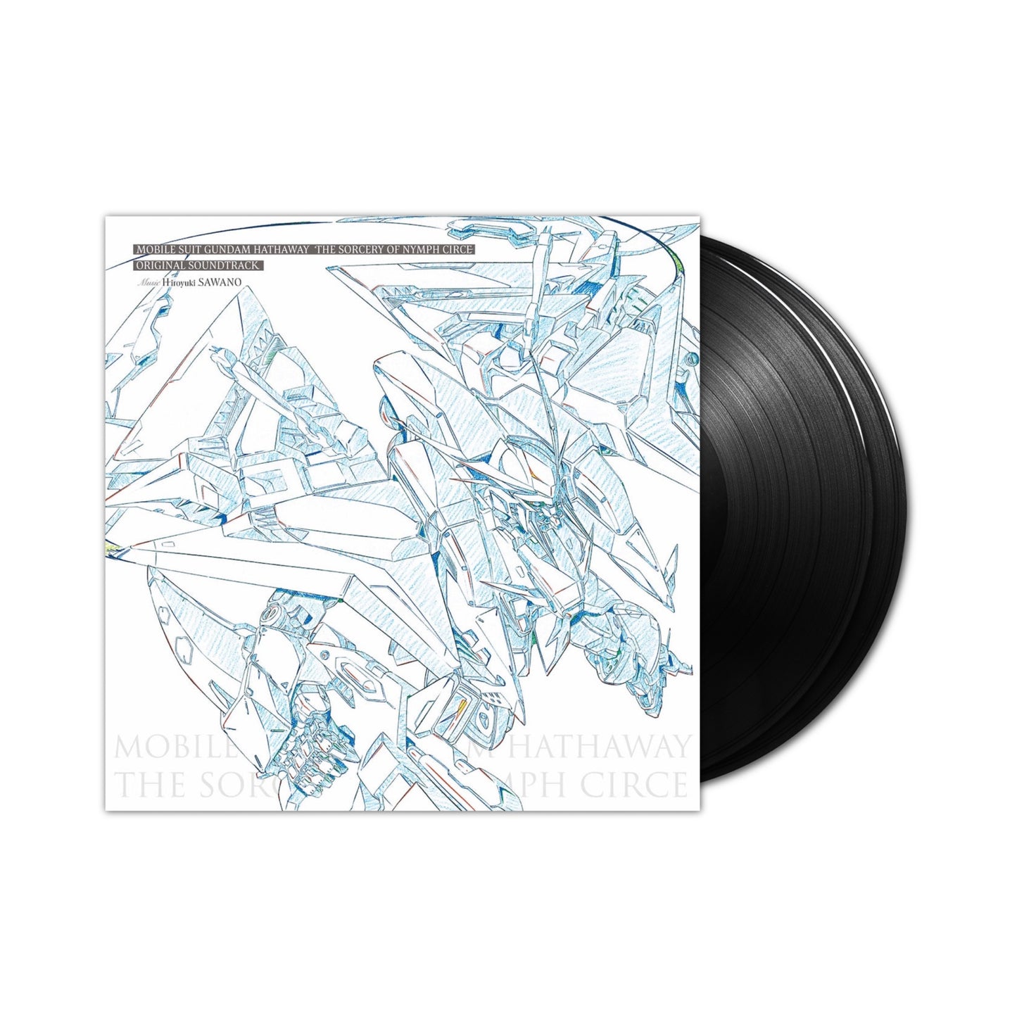 Mobile Suit Gundam Hathaway's Flash: La bruja de Circe banda sonora original 2xLP (vinilo negro)