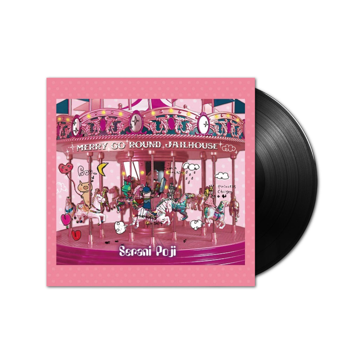 SERANI POJI Merry Go Round Jailhouse LP (Vinilo Negro)