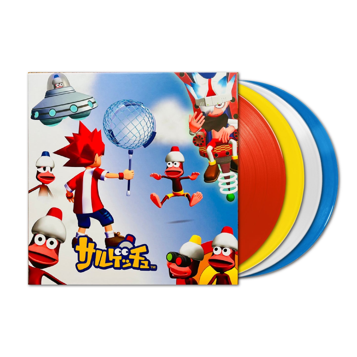 Soichi Terada - Ape Escape - Originape Soundtracks in a Box 4xLP (Color Vinyl Boxset)