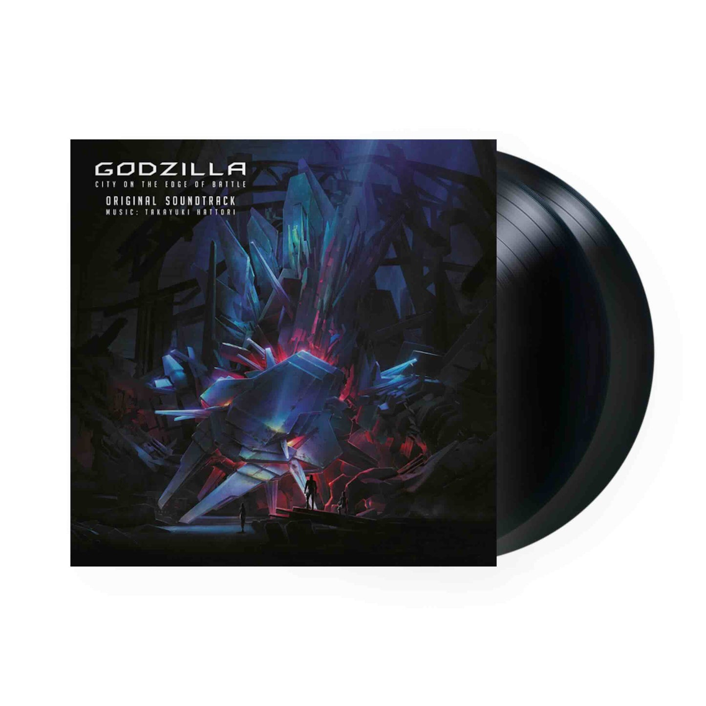 Takayuki Hattori – Godzilla: City on the Edge of Battle Original-Soundtrack 2xLP (schwarzes Vinyl)