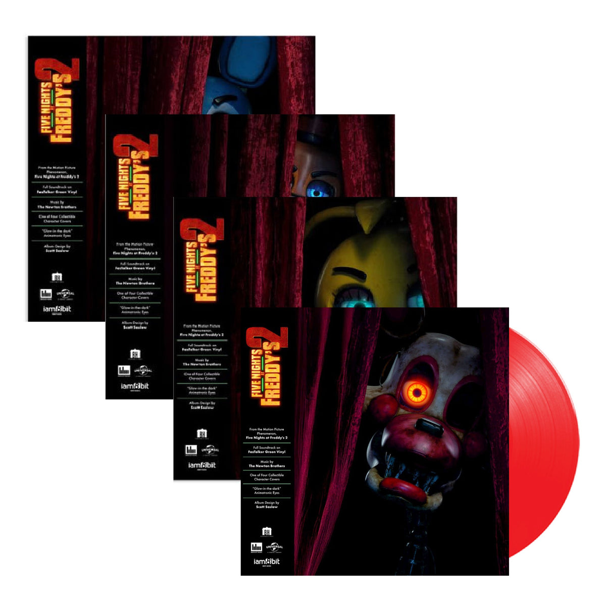 The Newton Brothers - Five Nights at Freddy’s 2 Vinyl Soundtrack LP (R ...