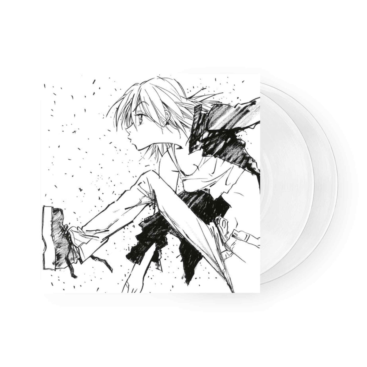 The Pillows FLCL Original Soundtrack 2xLP (Clear Vinyl) Plastic Stone