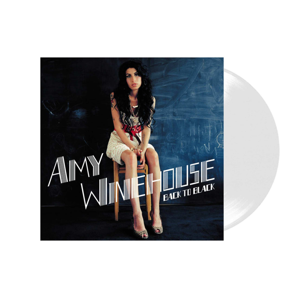 Amy Winehouse - Back To Black LP (White Vinyl) – Plastic Stone Records