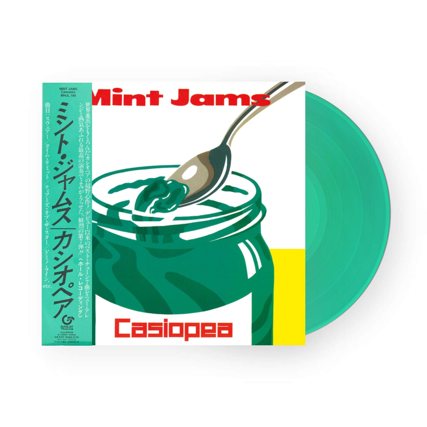 CASIOPEA - Mint Jams LP (Translucent Green Vinyl) MHJL-449
