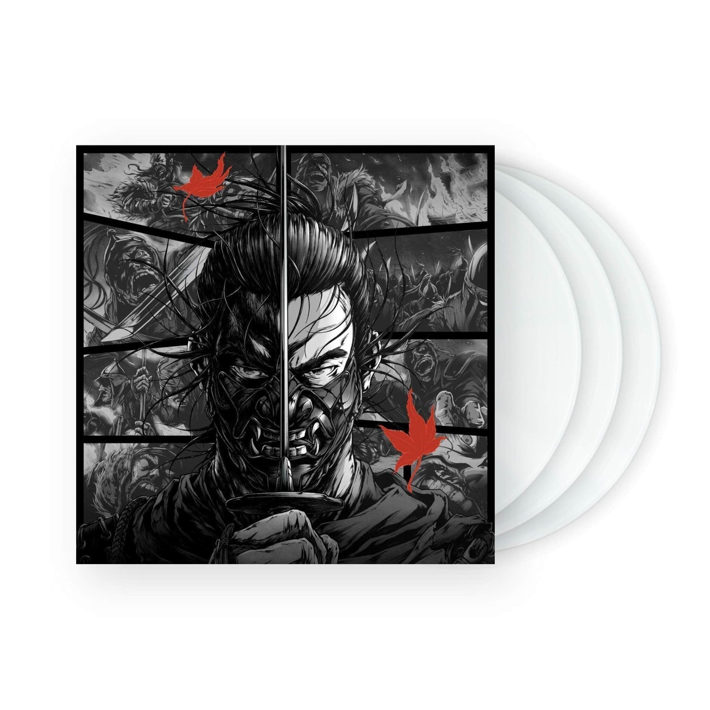 Ghost of Tsushima – Musik aus dem Videospiel-Soundtrack 3xLP (weißes Vinyl)