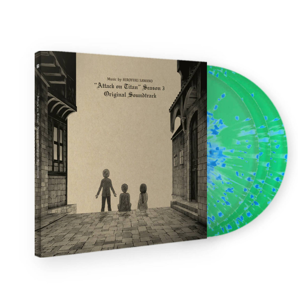 Hiroyuki Sawano Attack on Titan Season 3 (Splatter Vinyl) – Plastic Stone  Records