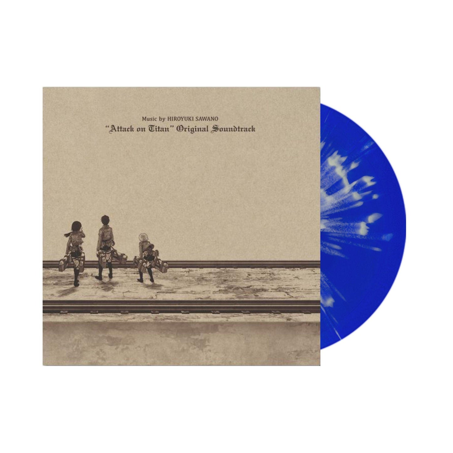 Hiroyuku Sawano Attack on Titan Season 1 Original Soundtrack 3xLP (Splatter Vinyl)