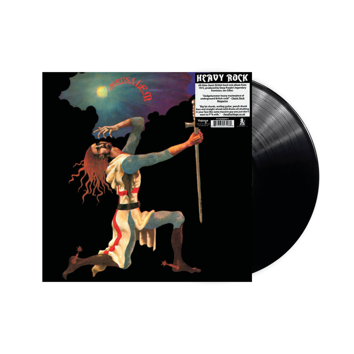 Jerusalem - Jerusalem LP (black vinyl) LION031-V-1 – Plastic Stone