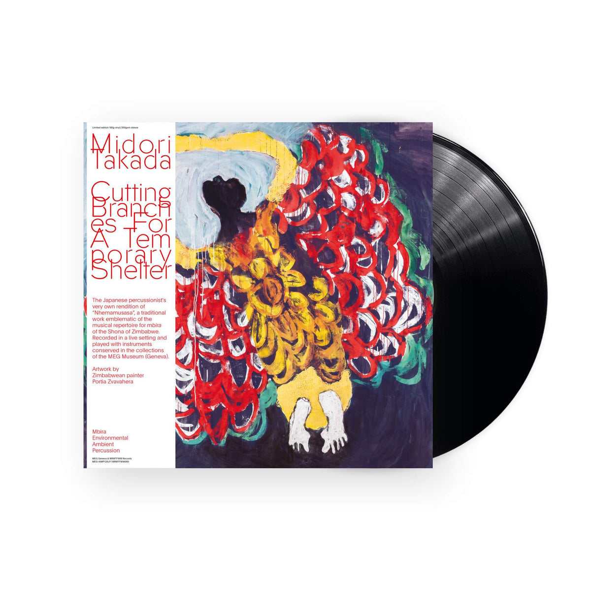 Midori Takada - Cutting Branches For A Temporary Shelter LP (Black