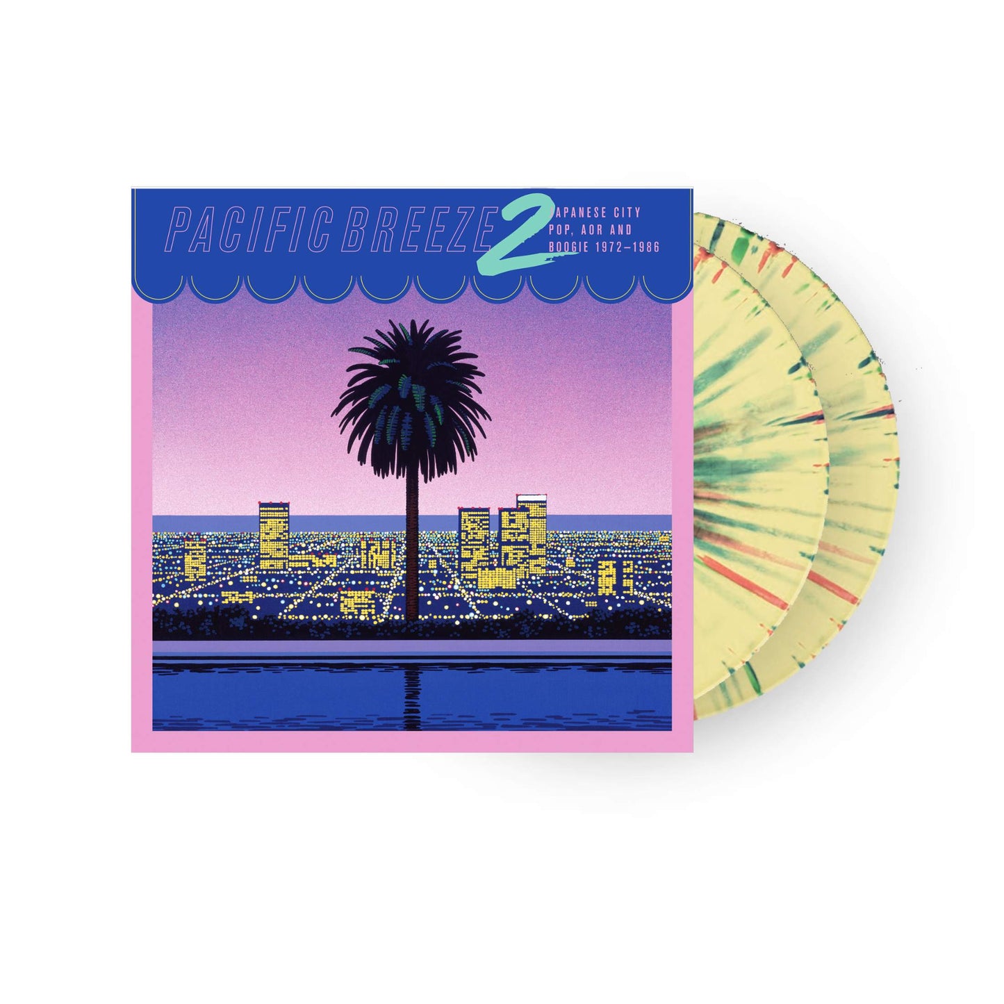 Pacific Breeze 2: Japanischer City-Pop, AOR & Boogie 1972-1986 (Sunny Splatter Vinyl) 2xLP