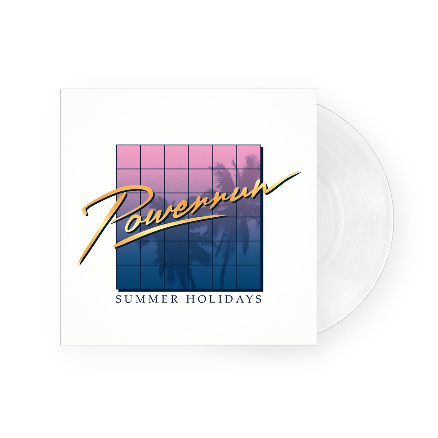 Powerrun - Summer Holidays LP (White Vinyl)