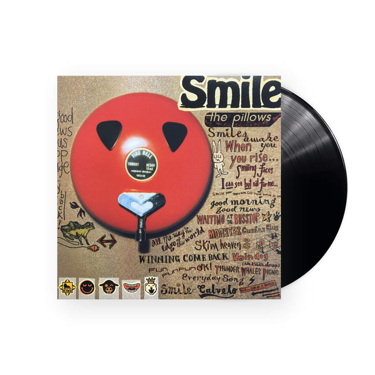 The Pillows - Smile LP (Black Vinyl) – Plastic Stone Records