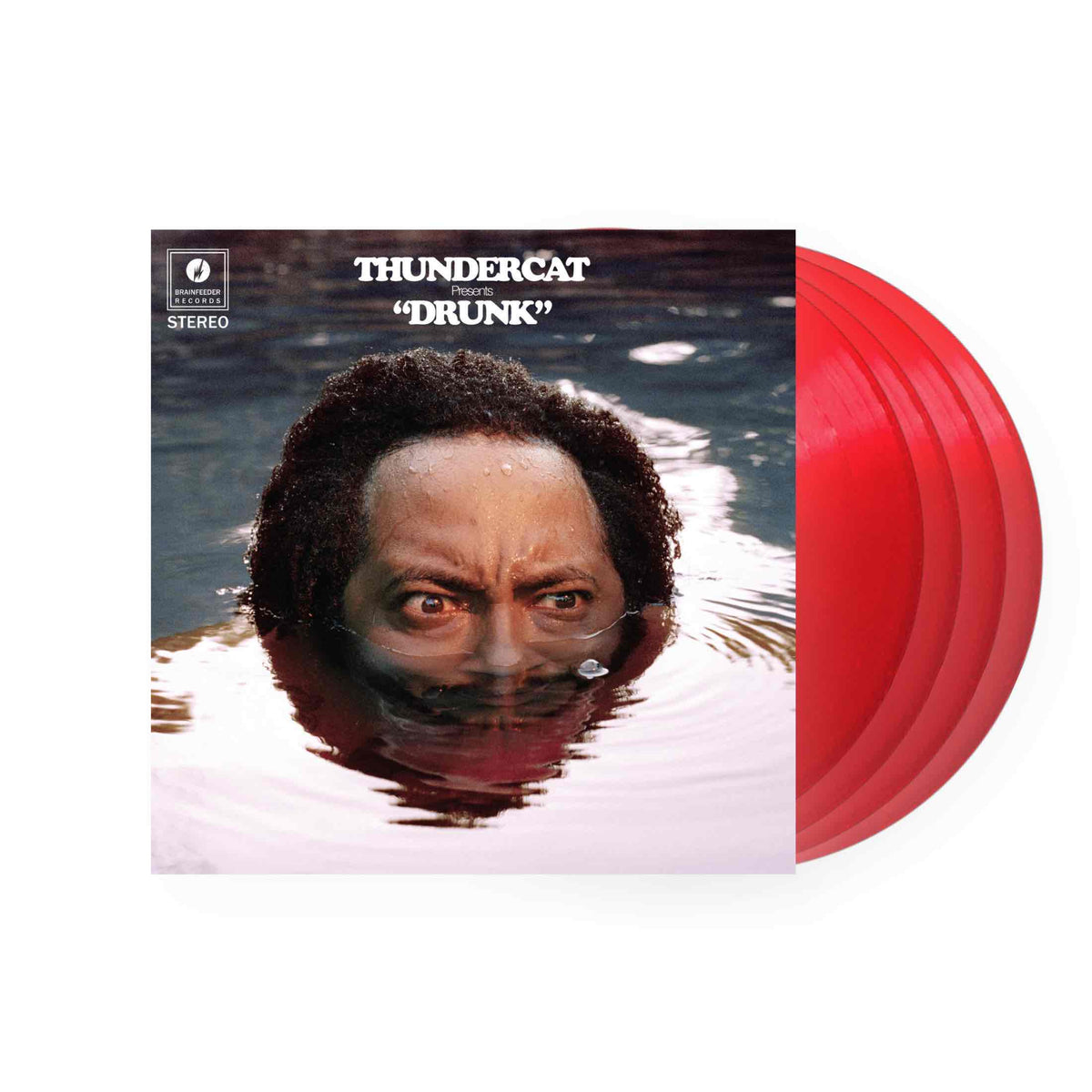 Thundercat - Drunk 4x10 (Red Vinyl) BF064 – Plastic Stone Records