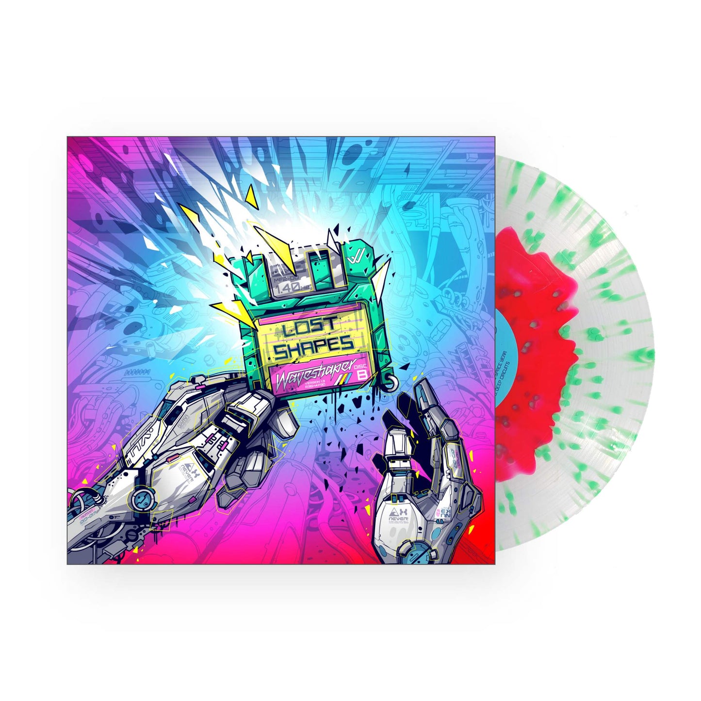 Waveshaper - The Lost Shapes LP (Ultra Clear Splatter Vinyl)