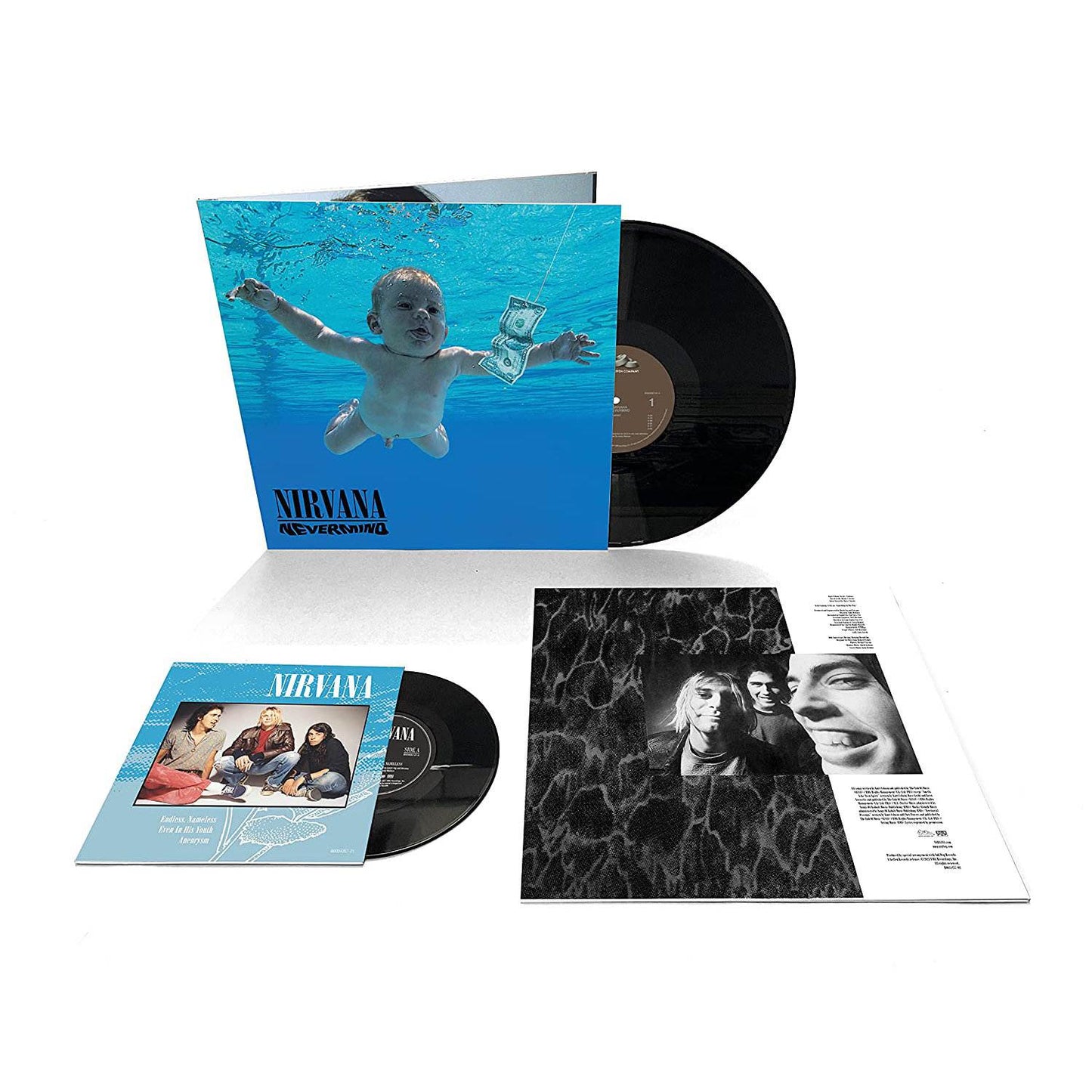 Nirvana – Nevermind LP+7 – 30. Jubiläumsausgabe (schwarzes Vinyl)