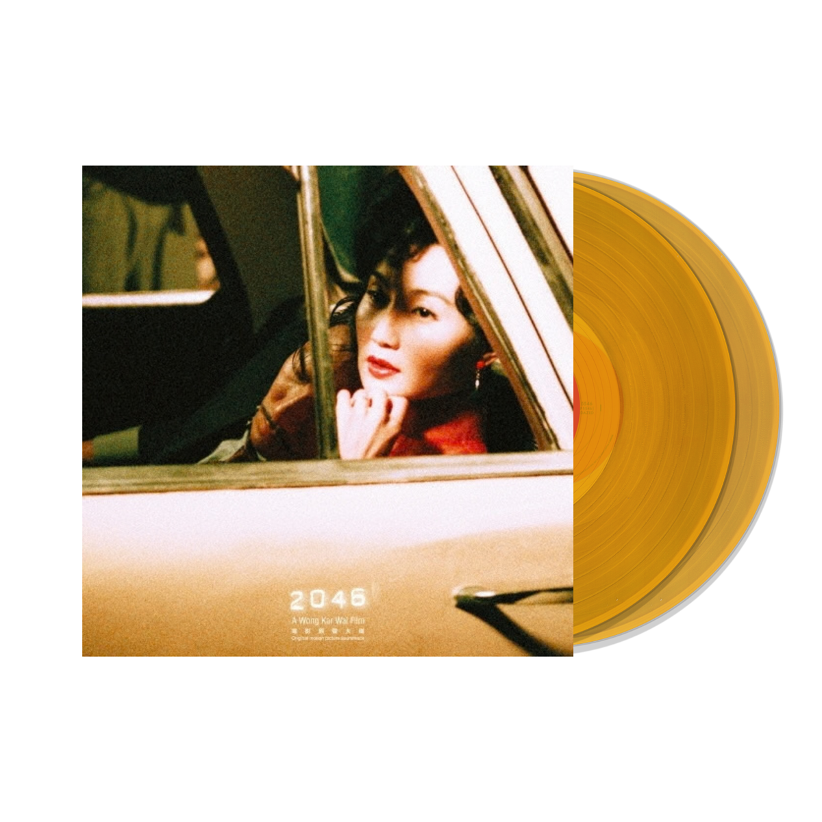 2046 (by Wong Kar-wai) soundtrack 2xLP (Clear Orange Vinyl)
