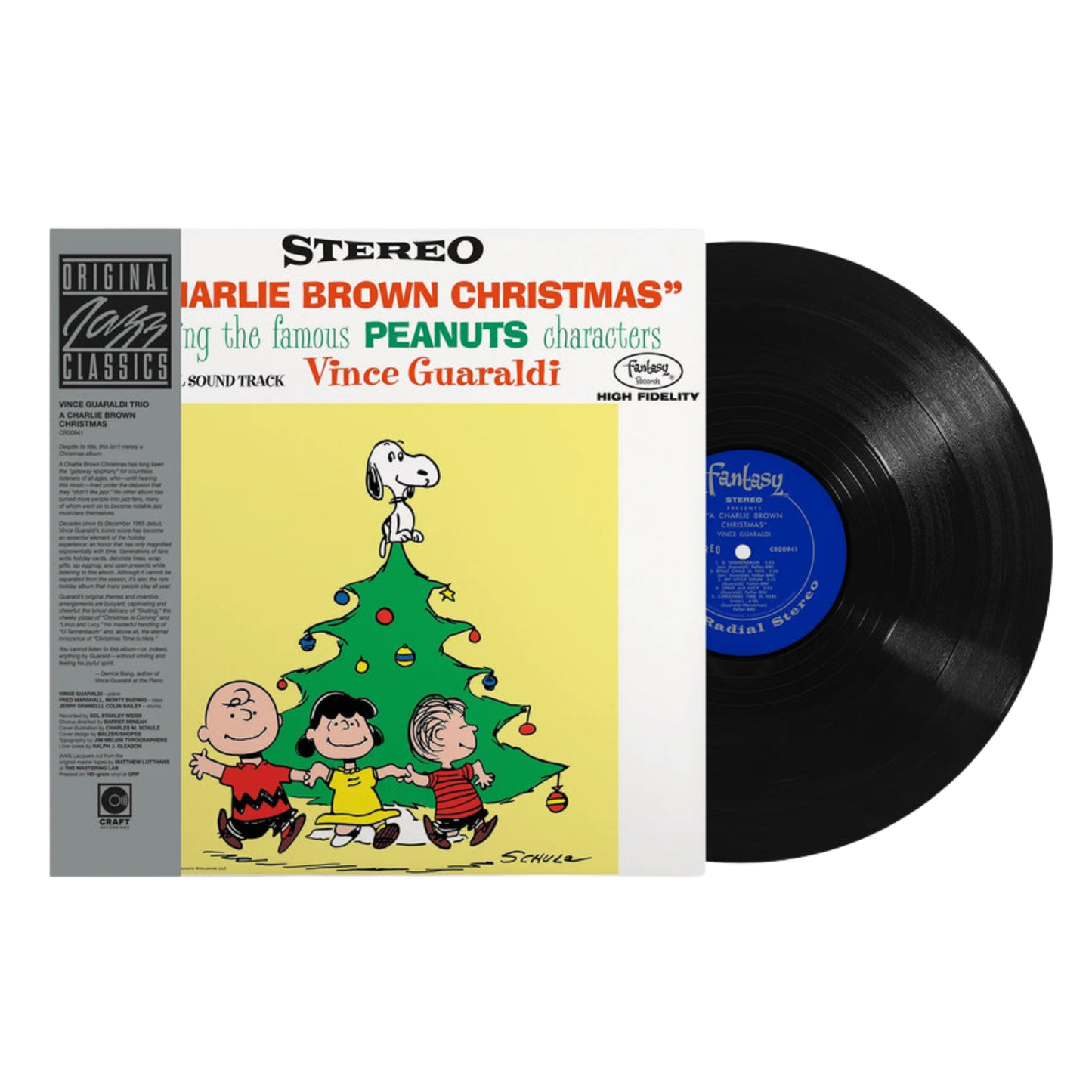 A Charlie Brown Christmas (Original Jazz Classics Series) LP (Black Vinyl)