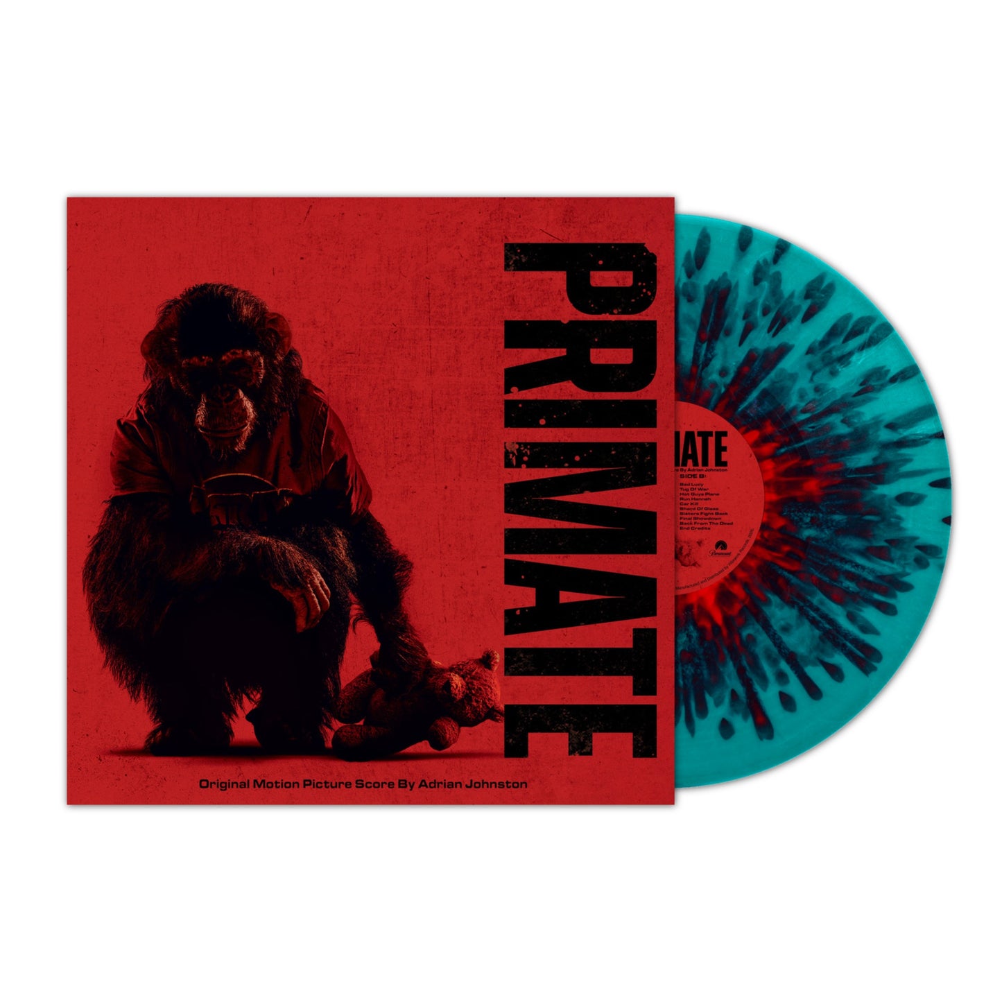 Adrian Johnston - Primate (Música de la película) LP (Vinilo salpicado)