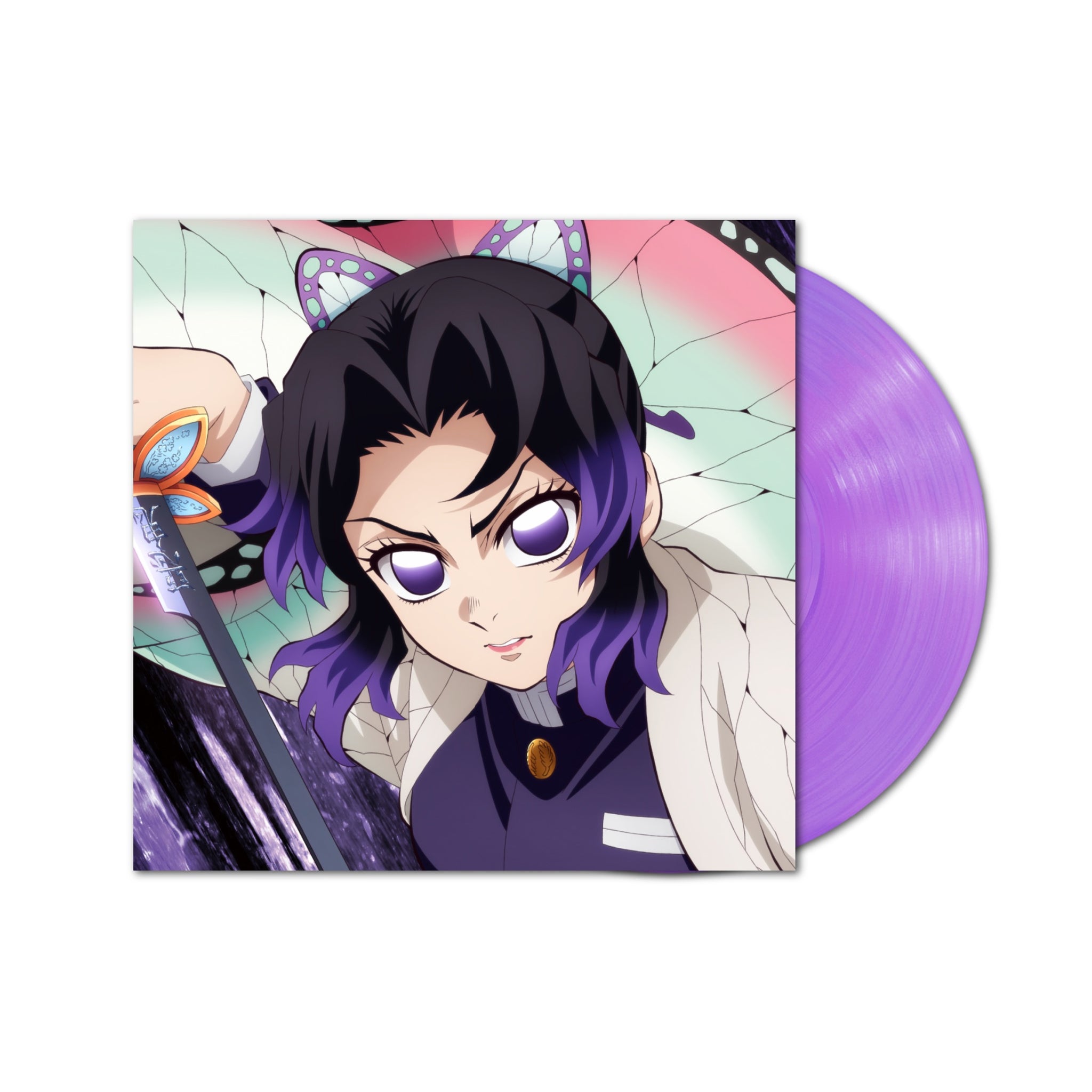 Aimer / LiSA - taiyouga noboranai sekai / zankokuna yoruni kagayake 12” (Clear Purple Vinyl)
