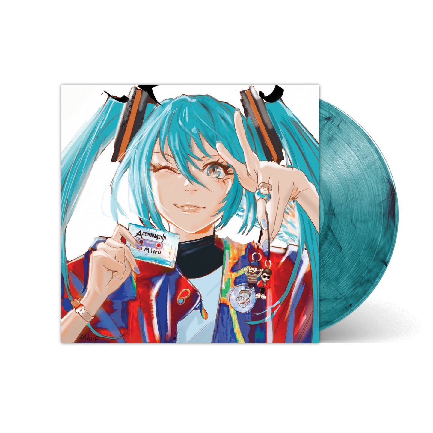 Anamanaguchi / Hatsune Miku - Miku LP (Teal Marble Vinyl)