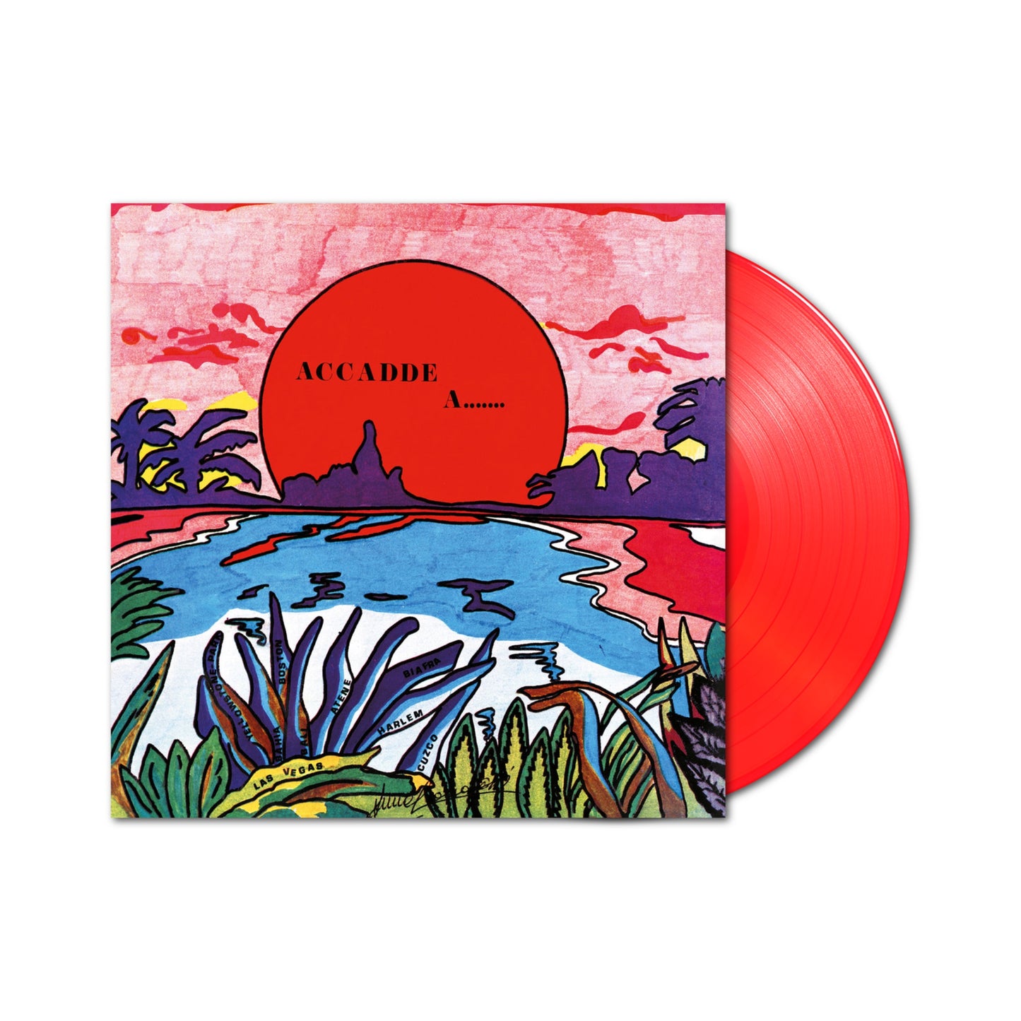 Arawak – Accadde A… LP (2025 RSD inoffizielles rotes Vinyl)