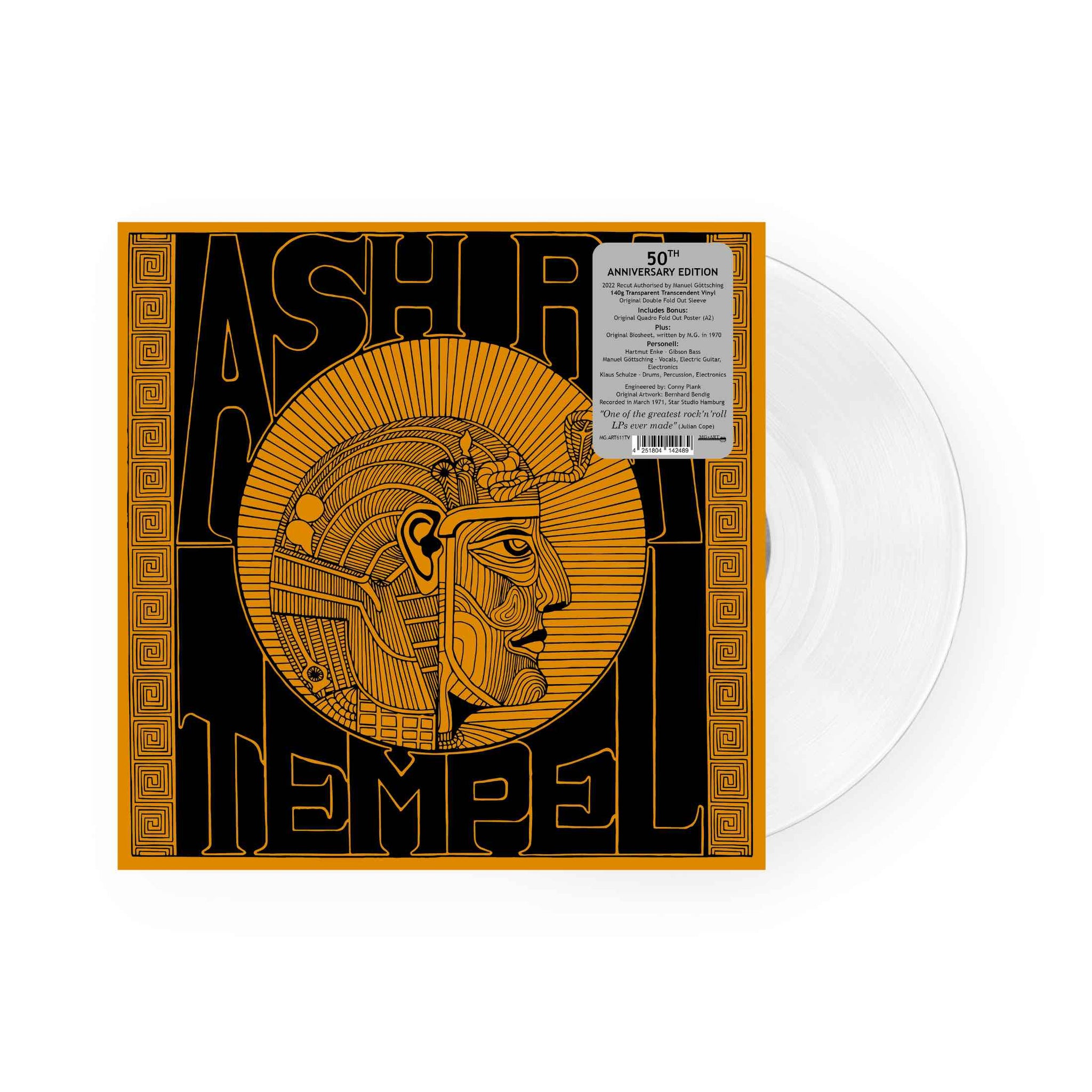 Ash Ra Tempel - Ash Ra Tempel LP (Clear Vinyl, 50th anniversary)