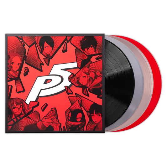 Atlus Sound Team - Persona 5 Soundtrack 4xLP (Multicolor Vinyl Boxset)