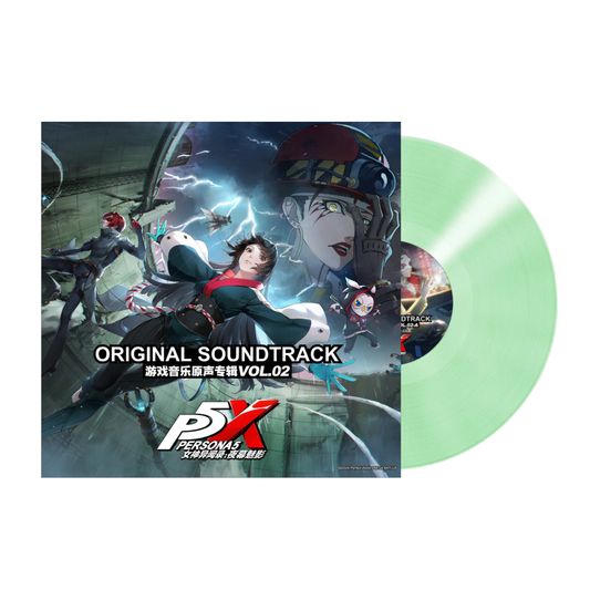 Atlus & Blackpink’s - Persona 5: The Phantom X Vol. 2 (Original Soundtrack) LP (Mint Green Vinyl)