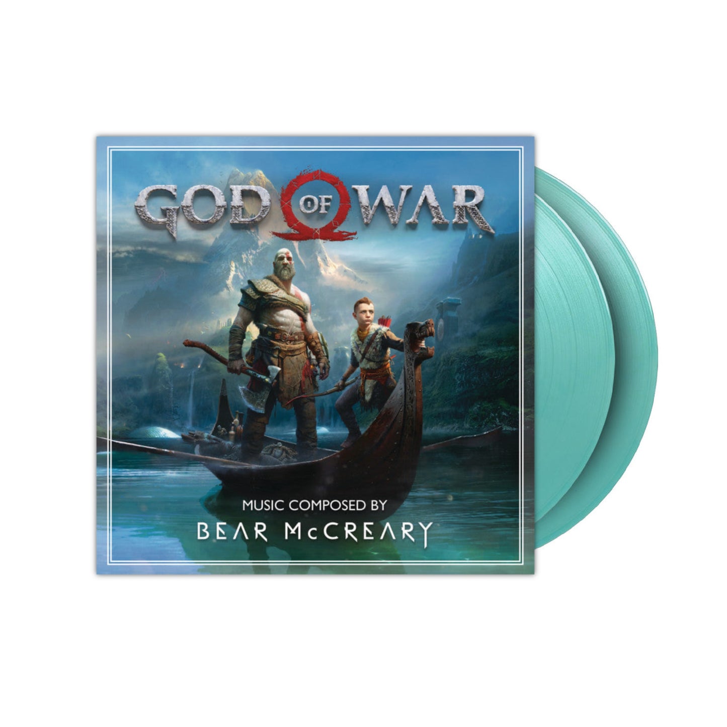 Bear McCreary - God Of War (Soundtrack) 2xLP (Turquoise Vinyl - US release)