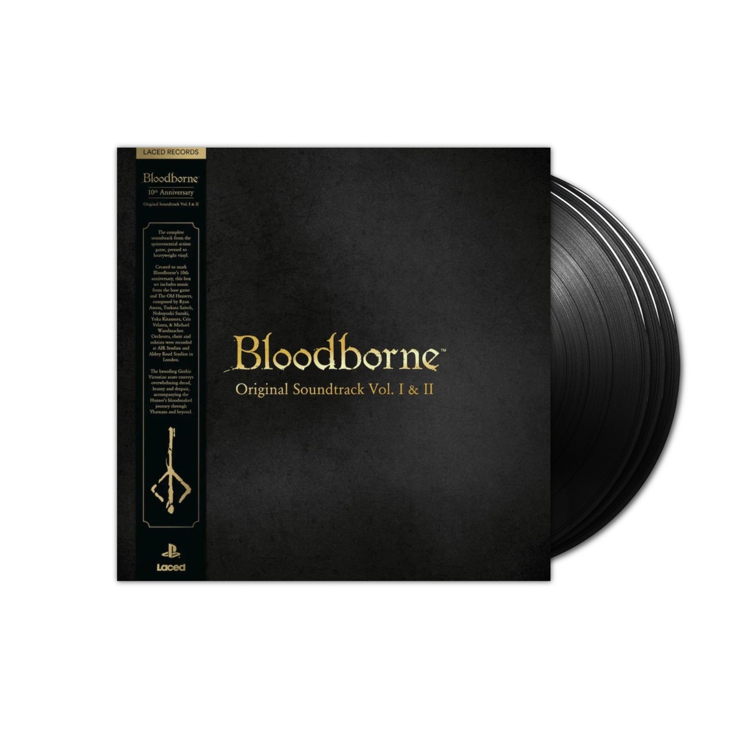 Bloodborne 10th Anniversary Vol. I & II (Original Soundtrack) 3xLP (Black Vinyl Boxset)