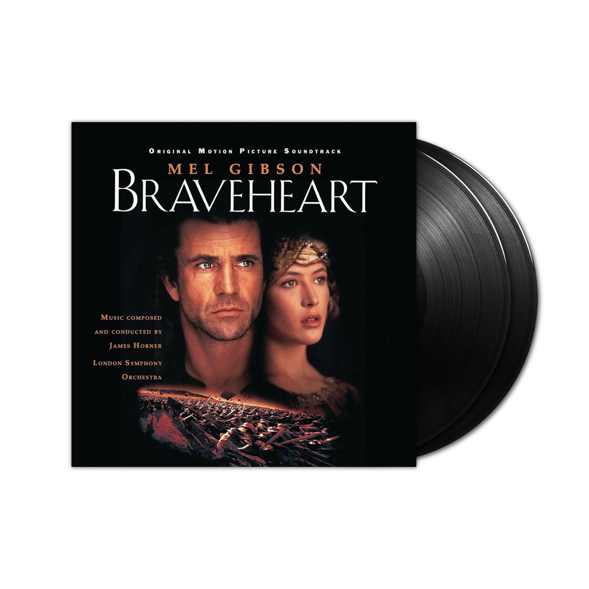 Braveheart (Original Motion Picture Soundtrack) 2xLP (Black Vinyl)