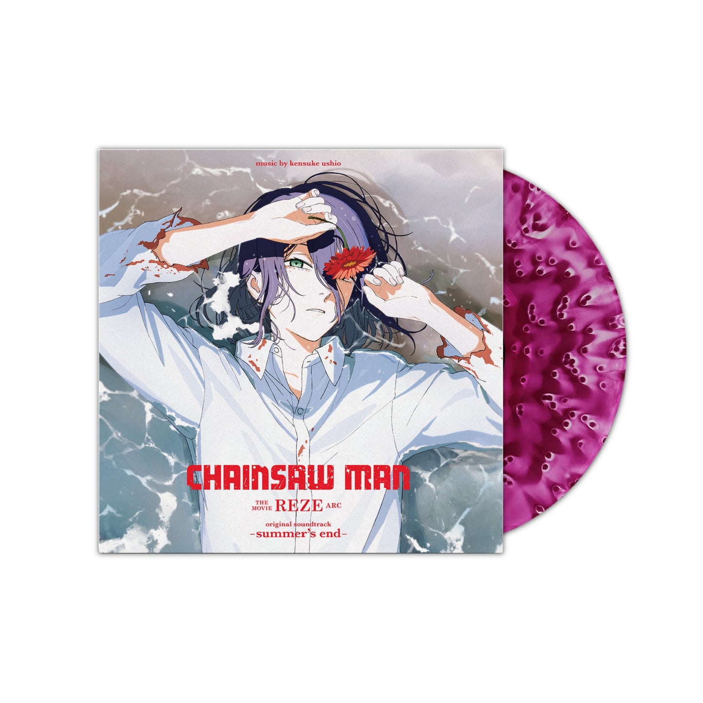 Chainsaw Man - The Movie: Reze Arc (Original Soundtrack) -Summer's End- LP (Ghostly Vinyl)