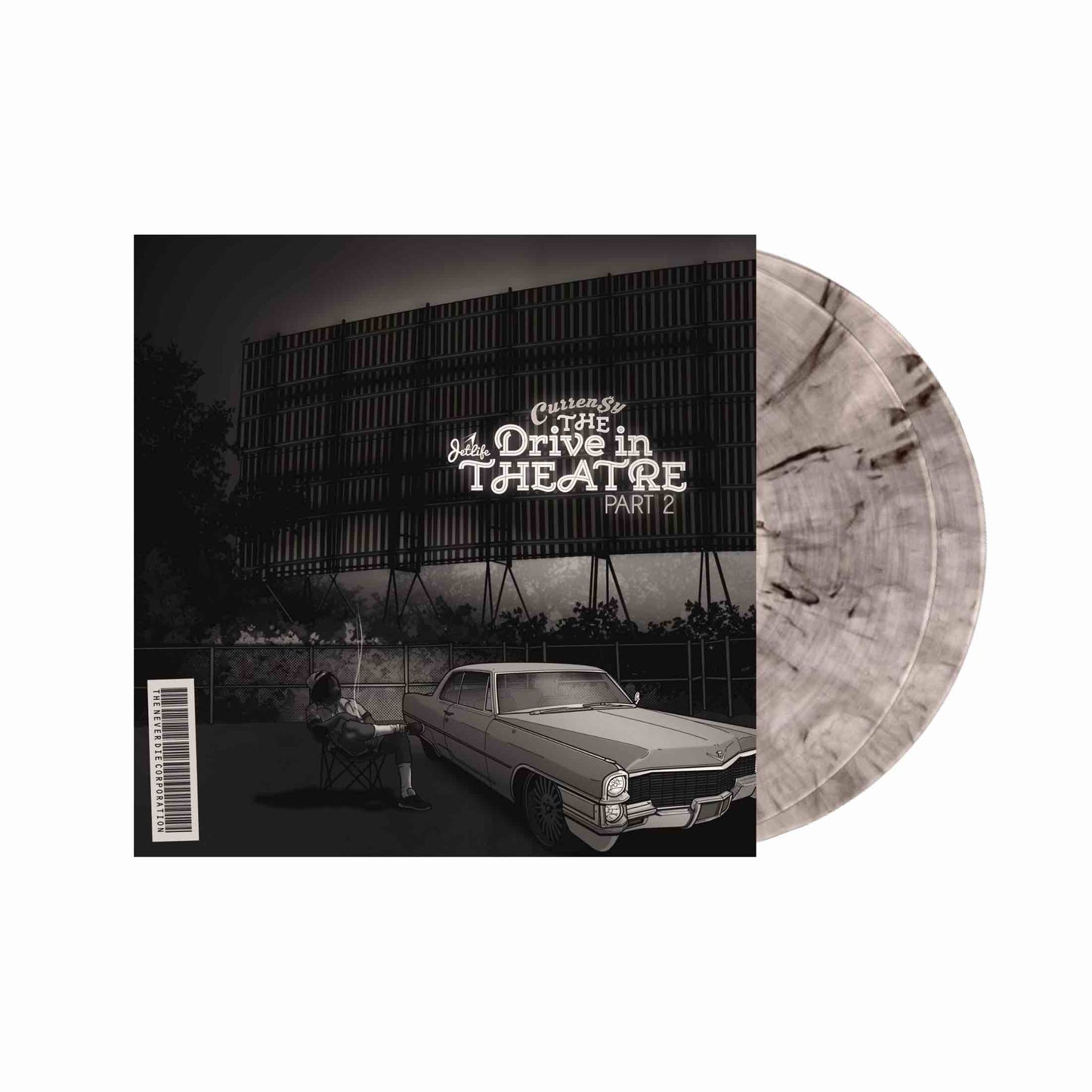 Curren$y – The Drive In Theatre Part 2, 2xLP (klares Rauchvinyl)