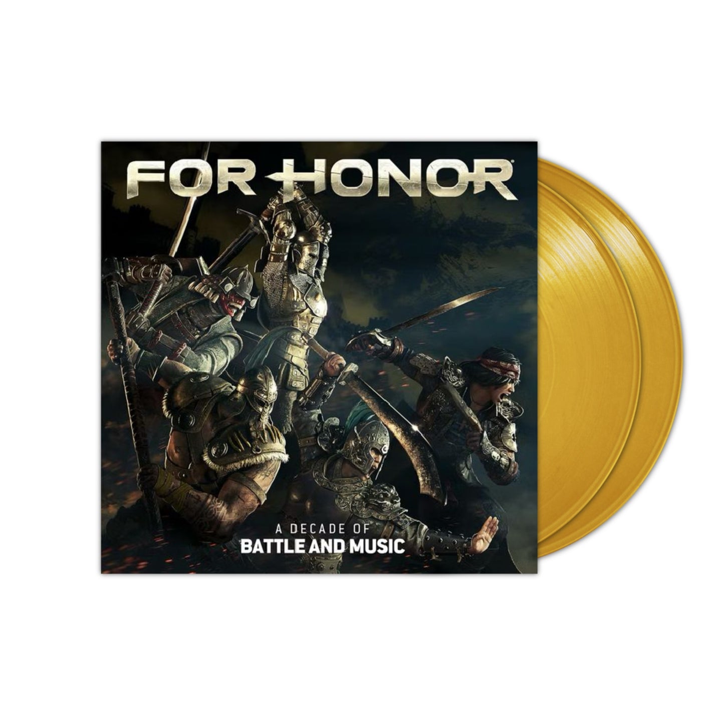 Danny Bensi, Saunder Jurriaans & Luc St Pierre - For Honor - A Decade of Battle and Music 2xLP (Gold Vinyl)