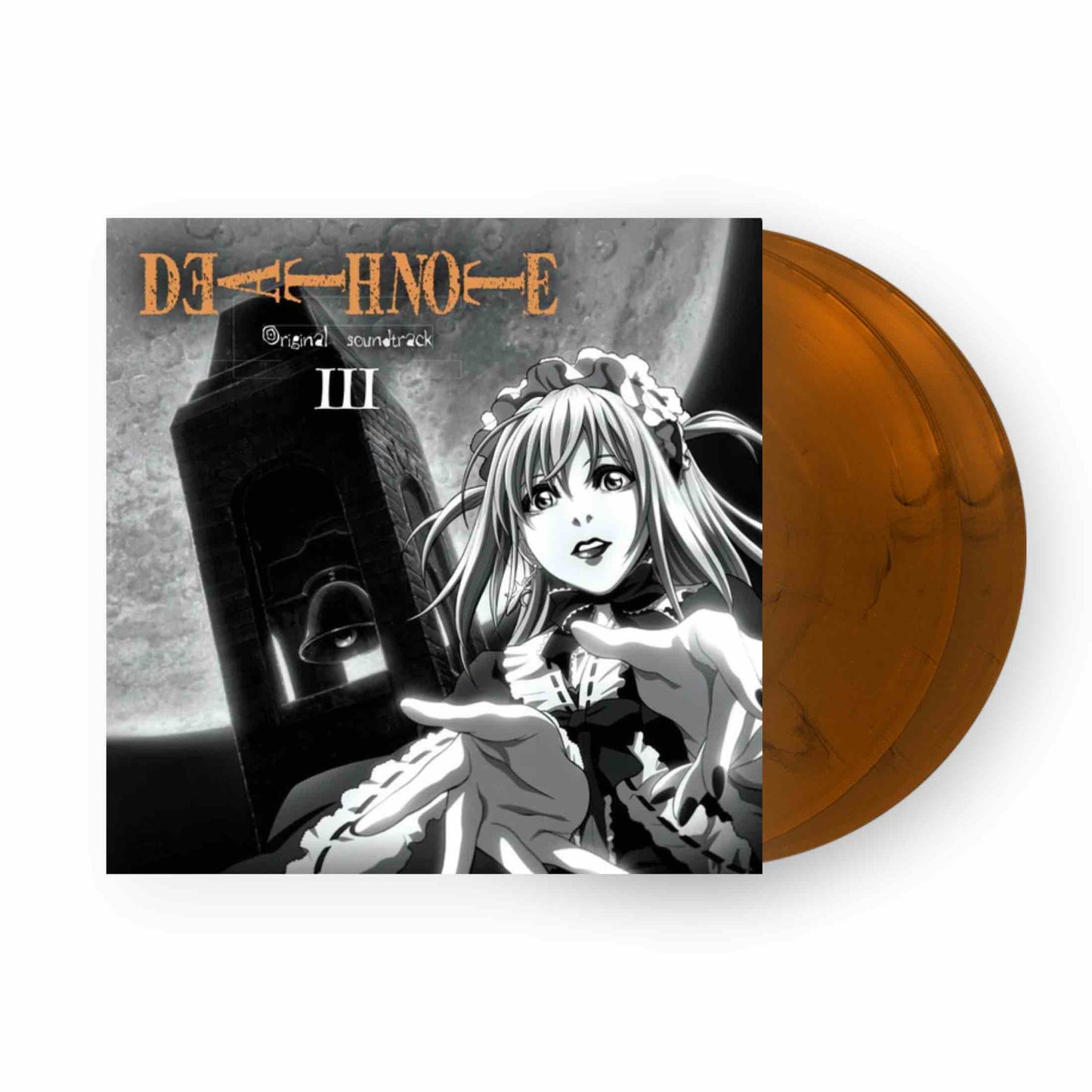 Death Note Original Soundtrack Vol. 3 – Hideki Tanuichi und Yoshihisa Hirano 2xLP (Braunmarmor-Vinyl)